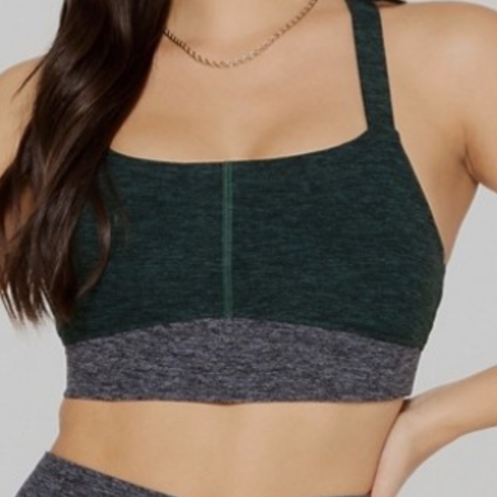 Fabletics Sm ‘Heatherflex’tonal Longline Sport Br… - image 2